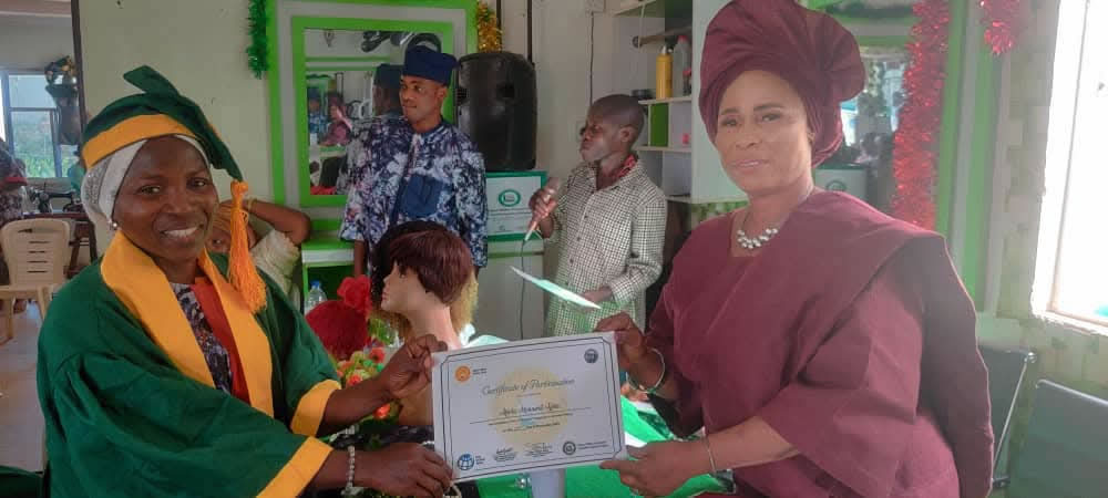 Our Trainees graduation 2023With the presence of the OGUN STATE SKILLS FUND